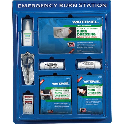 Water-Jel Burns Kit Wall Panel M6628