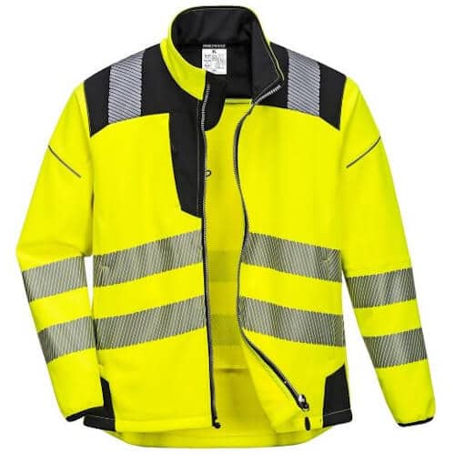 Portwest PW3 Hi-Vis Vision Softshell Jacket
