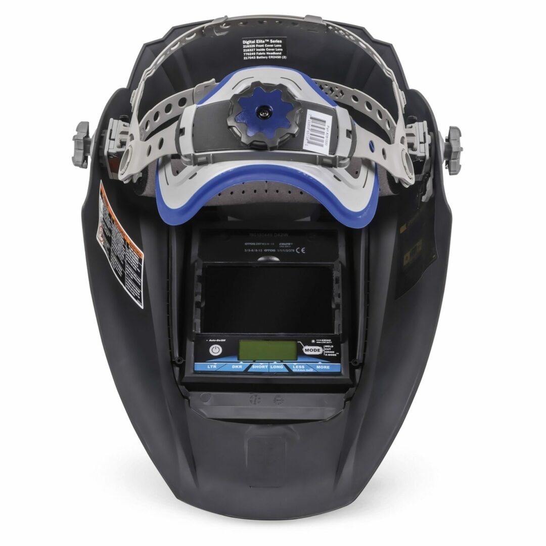 Digital Elite Helmet Inside scaled 1 Miller Welding Helmet Digital Elite GearBox 289844 - Auto Darkening Welding Helmet - Image 2