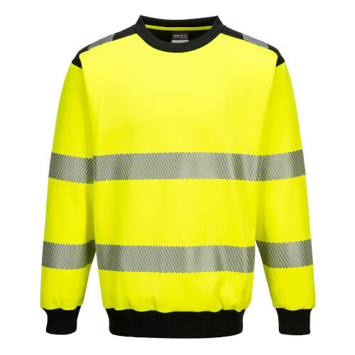 Portwest PW3 Hi-Vis Long-Sleeve Sweatshirt PW379