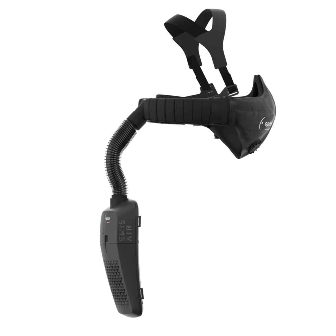 4700.010 optrel swiss air black noharness 11 optrel swiss air papr system