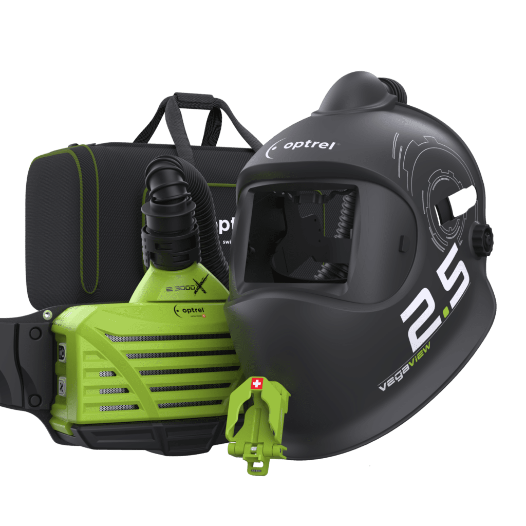 air fed welding mask