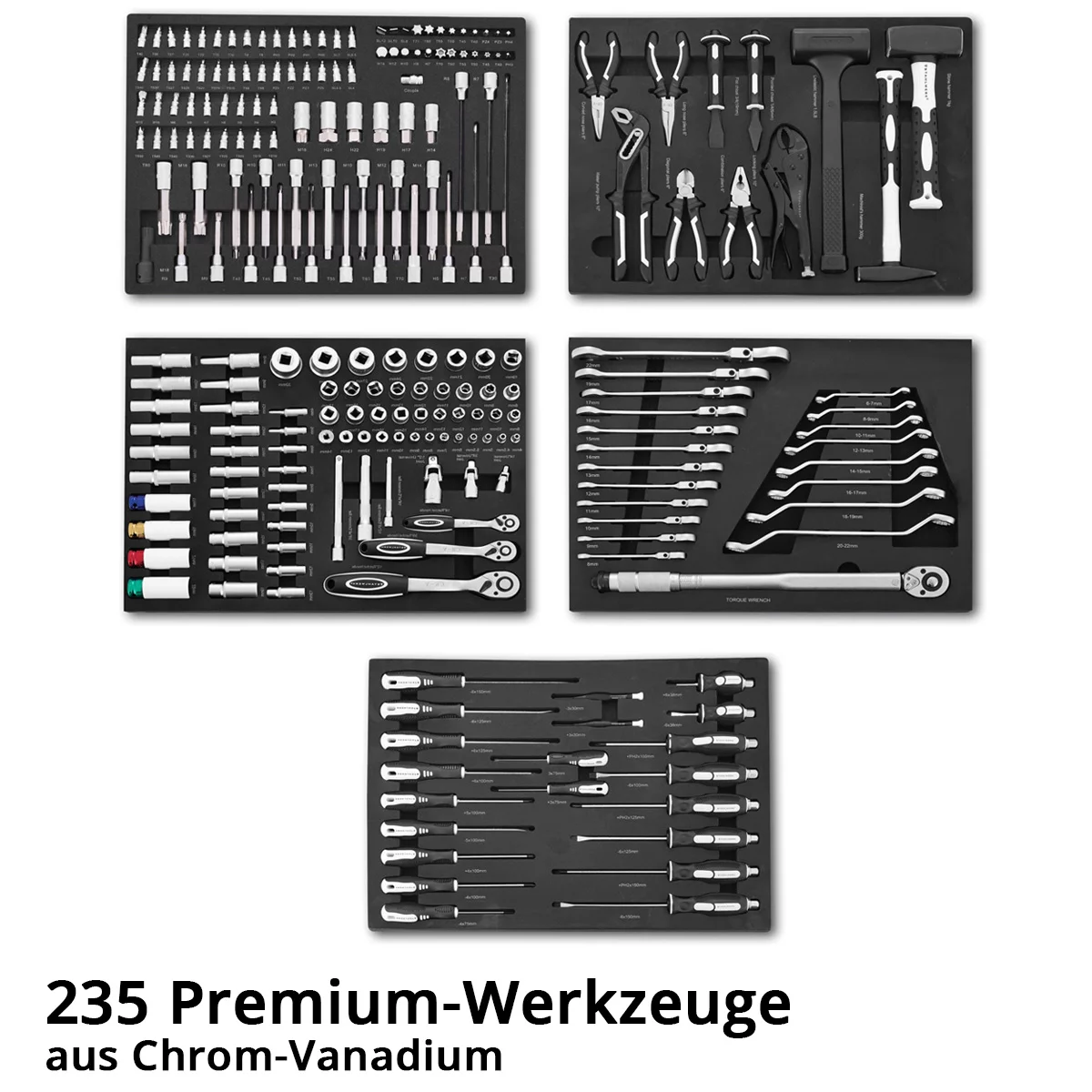 werkstattwagen werkzeugwagen montagewagen crow2 Stahlwerk Workshop Trolley CROW - Image 2