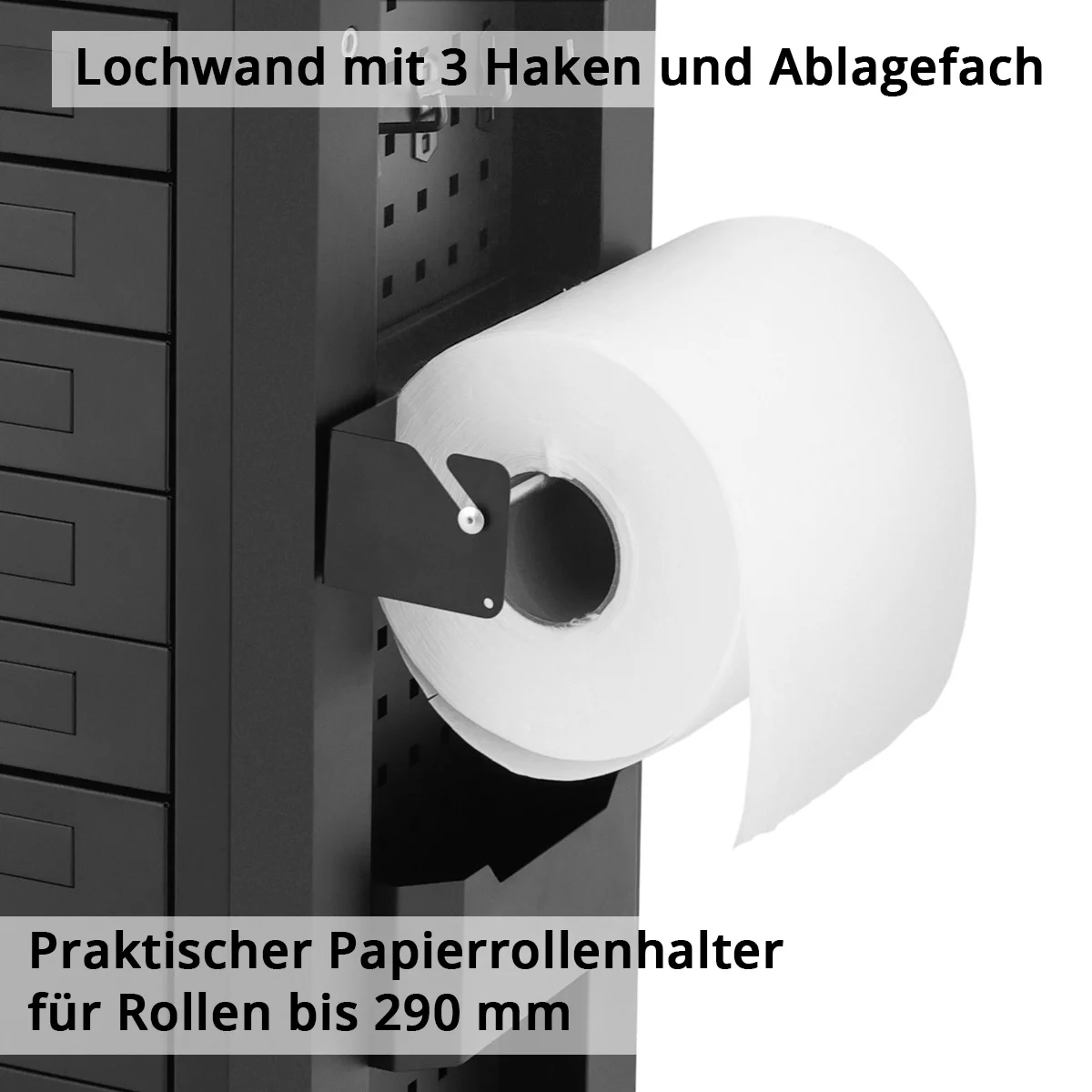 werkstattwagen werkzeugwagen montagewagen crow5 Stahlwerk Workshop Trolley CROW - Image 5