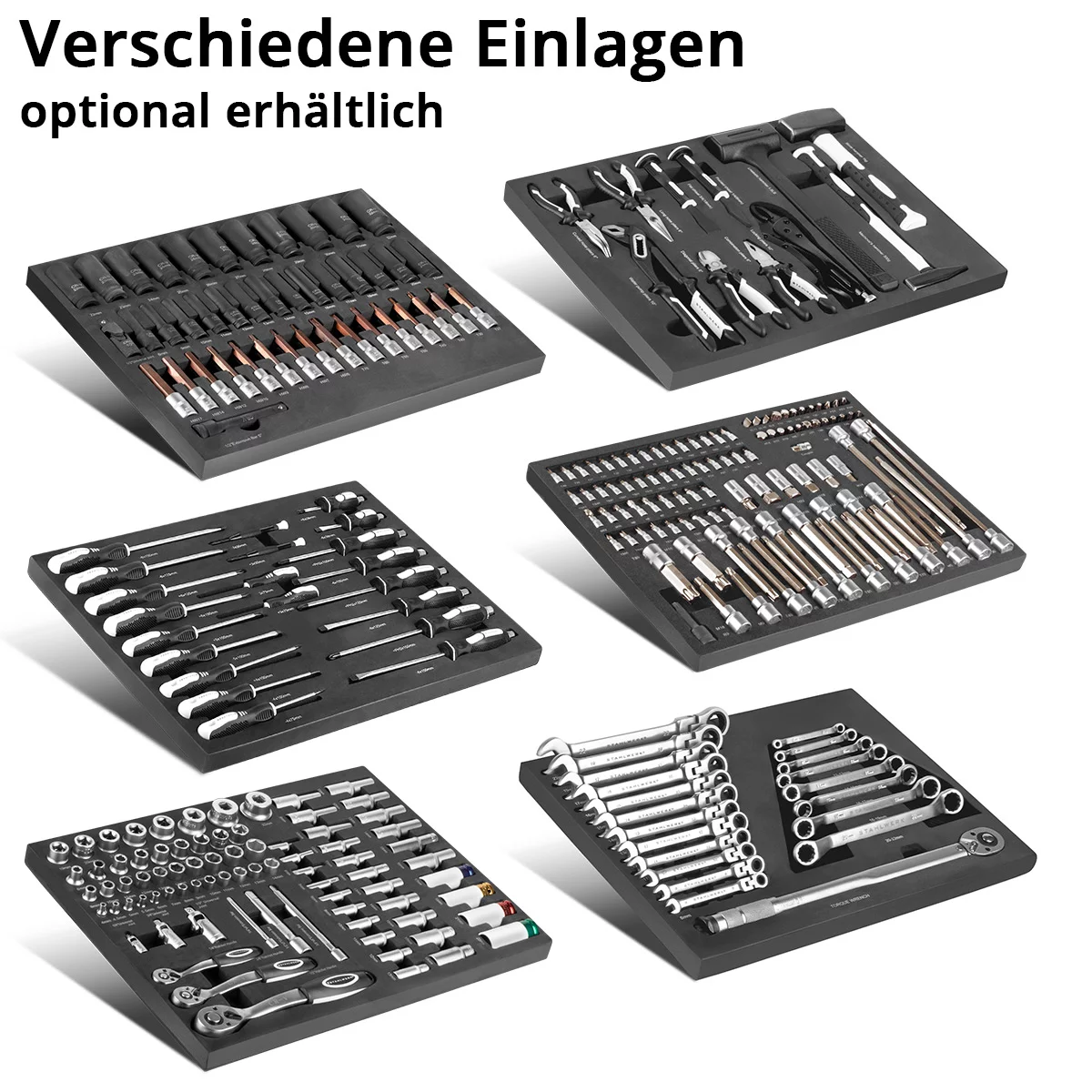 werkstattwagen werkzeugwagen montagewagen falcon6 Stahlwerk Falcon Workshop Trolley - Image 6