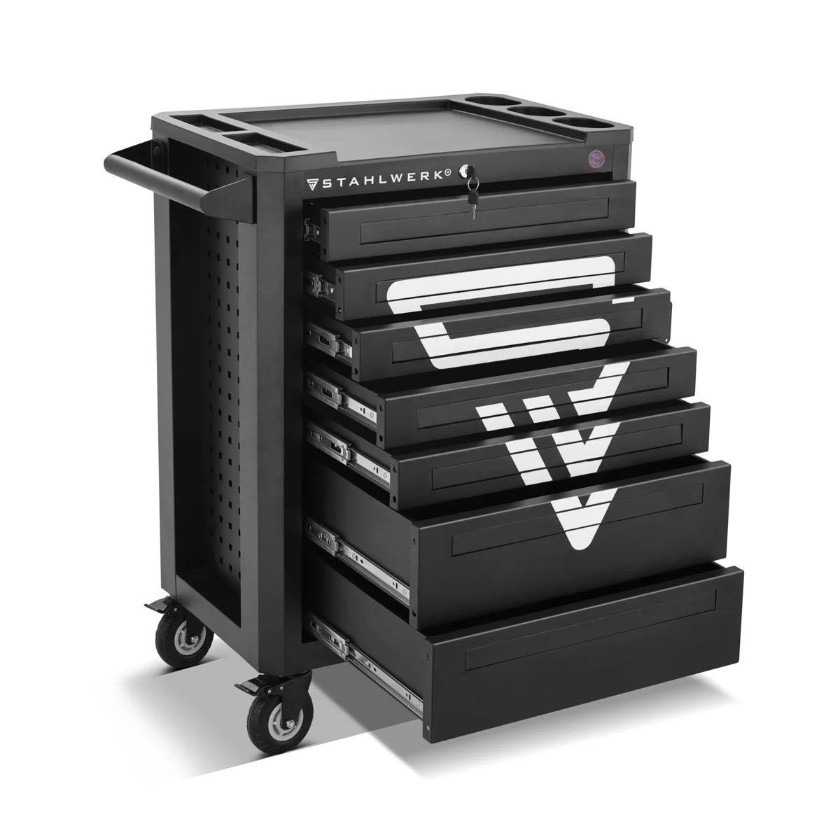 werkstattwagen werkzeugwagen montagewagen falcon7 Stahlwerk Falcon Workshop Trolley - Image 7